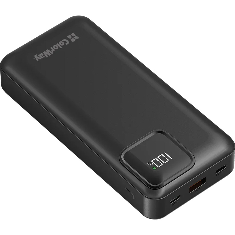 Повербанк COLORWAY Optimal Power 22.5W 20000mAh (CW-PB200LPB5BK-PDD)