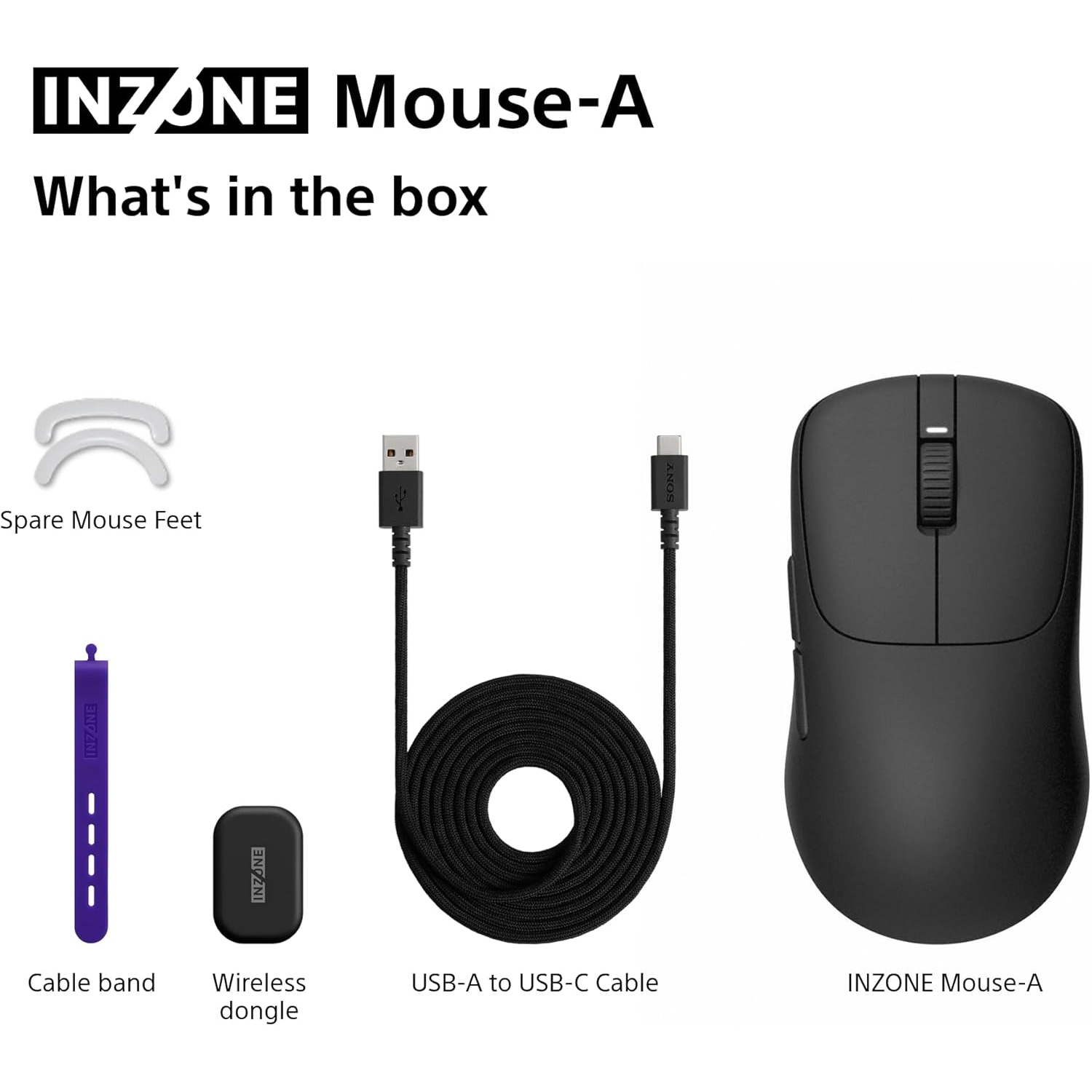 Миша ігрова SONY Inzone Mouse-A Wireless