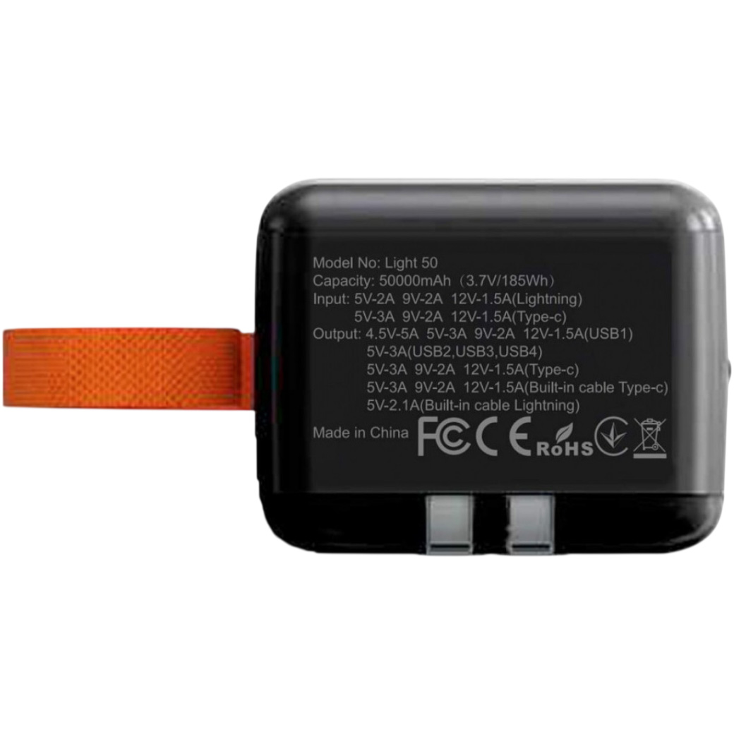 Повербанк ASPIRING Light 50 22.5W 50000mAh (PB-L50)