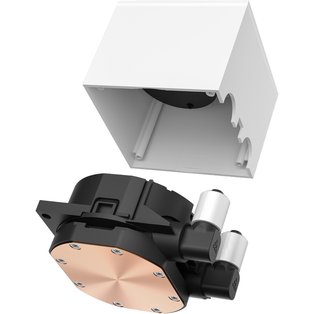 Система водяного охолодження PCCOOLER DC360 Pro ARGB Display White (DC360PRO-WHAWXY-GL)