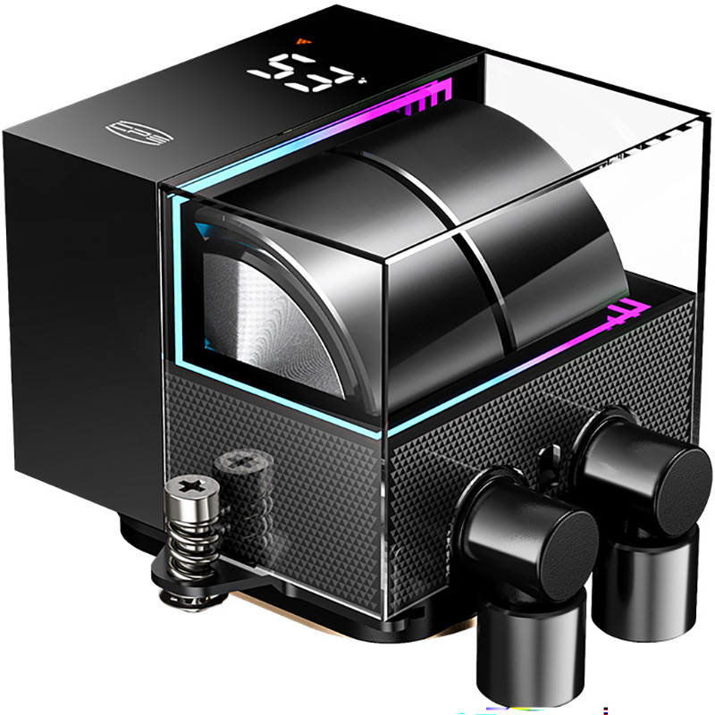 Система водяного охолодження PCCOOLER DS360 Pro Digital Black (D7-S360WBKN-GL)