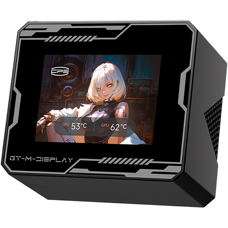 Система водяного охлаждения PCCOOLER GT360M ARGB Display Black (GT360M-BKAWXX-GL)