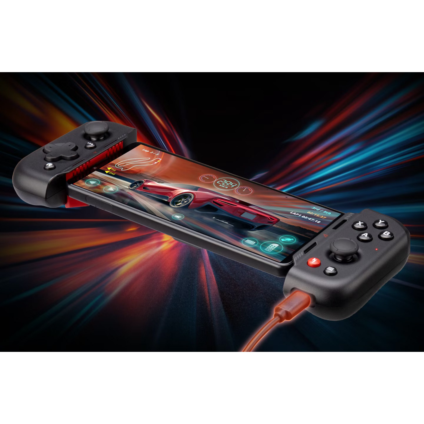 Геймпад для смартфона ACER Nitro NGR400 Mobile Gaming Black (GP.OTH11.074)