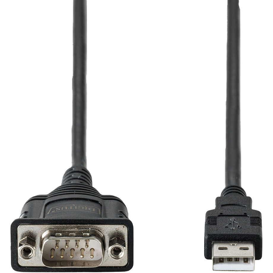 Кабель DIGITUS USB - COM, chip FT232RNL 1.8м (DA-70172)