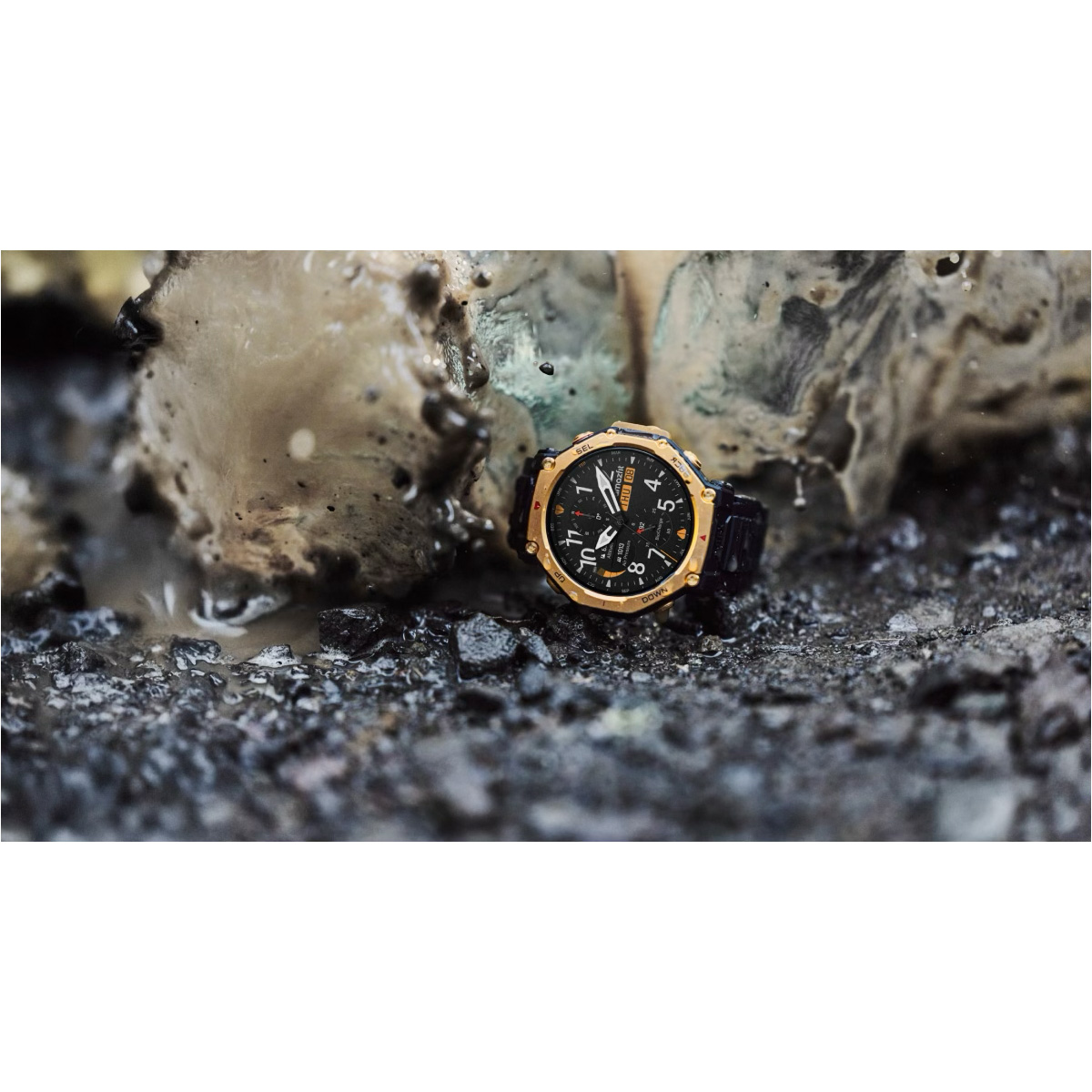 Смарт-годинник AMAZFIT T-Rex 3 Pro 48mm Tactical Black (W2444OV1N)