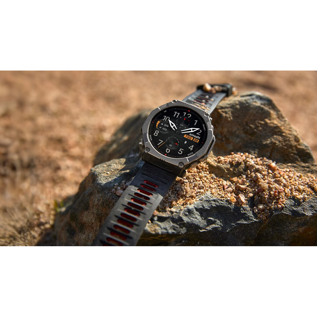 Смарт-годинник AMAZFIT T-Rex Ultra 2 Black (W2550GL2N)