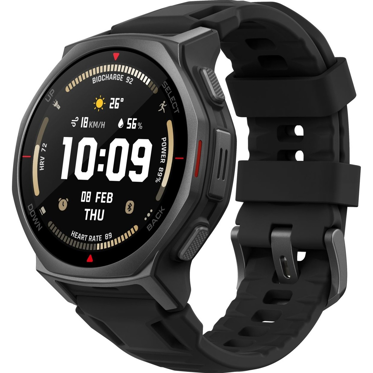 Смарт-годинник AMAZFIT T-Rex 3 Pro 44mm Tactical Black (W2549GL5N)