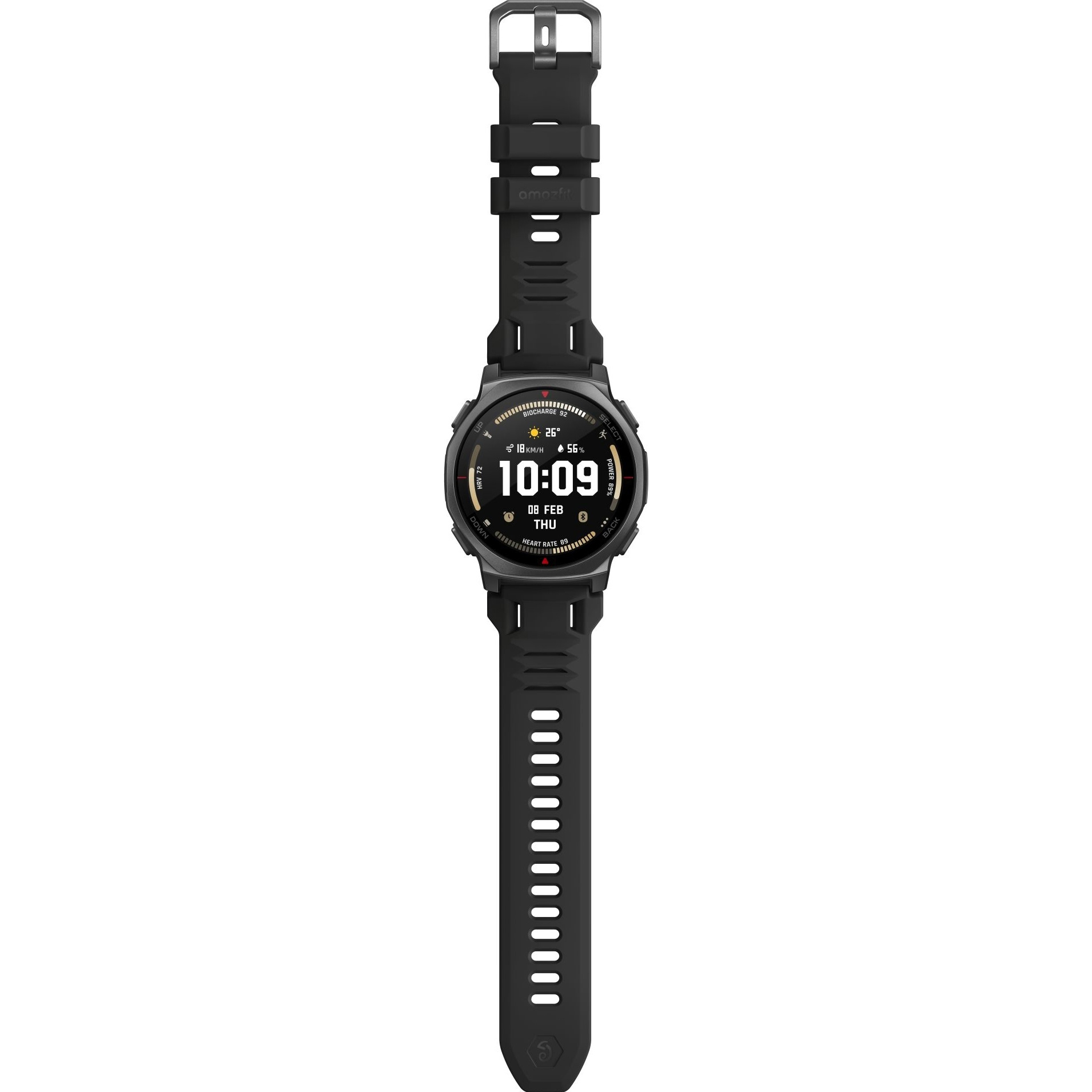 Смарт-годинник AMAZFIT T-Rex 3 Pro 44mm Tactical Black (W2549GL5N)