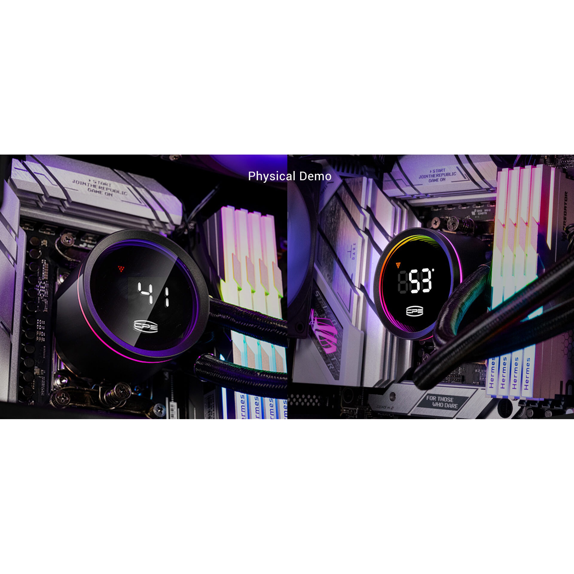 Система водяного охлаждения PCCOOLER DA360 Pro ARGB Digital Black (DA360PRO-BKAWXL-GL)