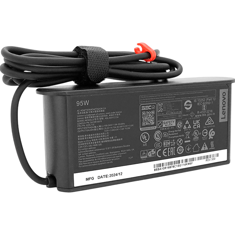 Блок живлення MERLION для ноутбука Lenovo 20V Type-C 95W