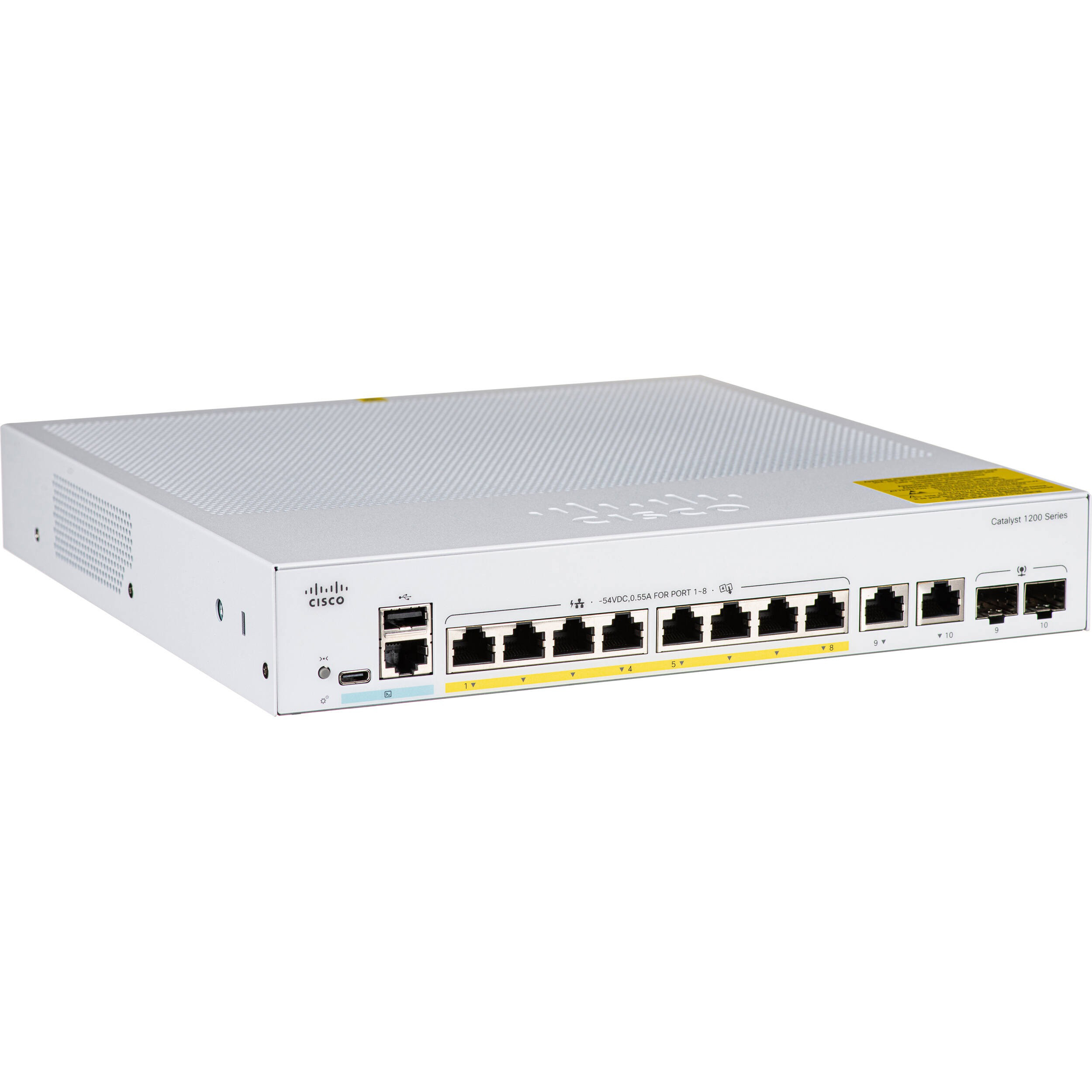 Комутатор CISCO Catalyst C1200-8FP-2G