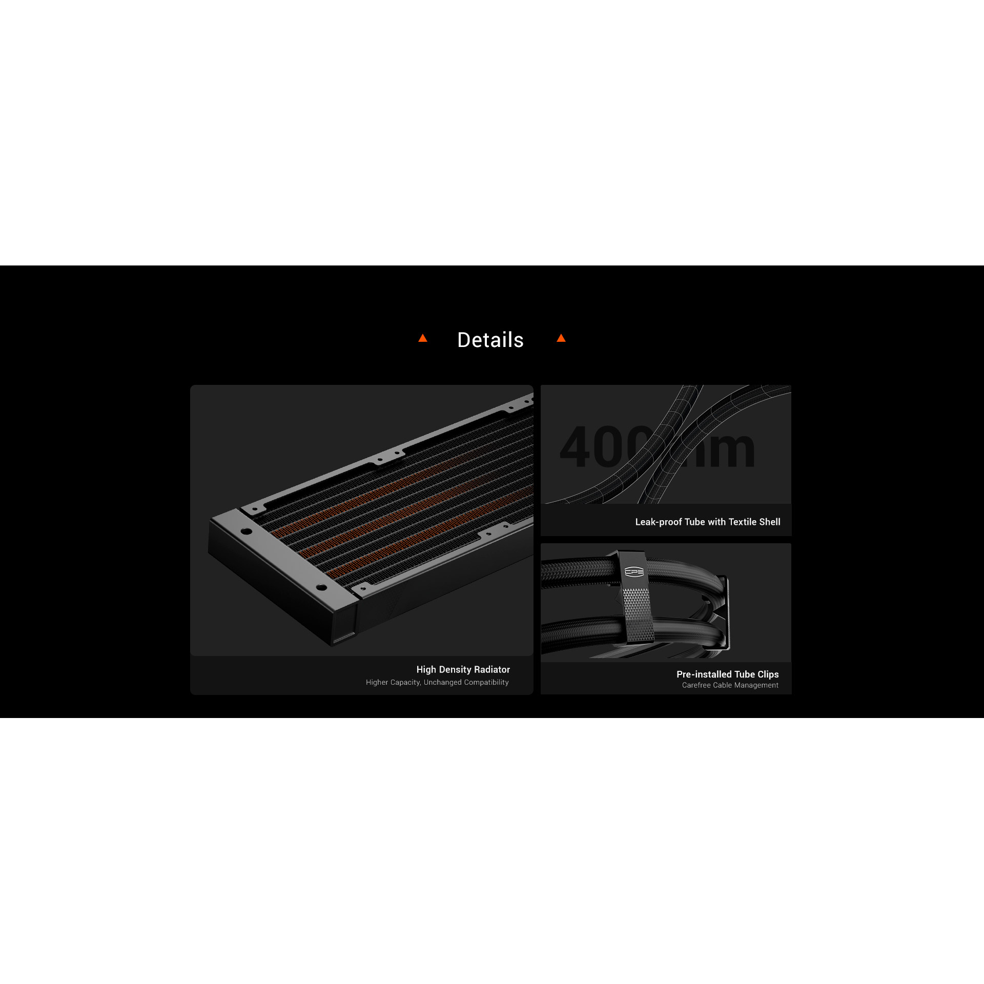 Система водяного охлаждения PCCOOLER DA360 Pro ARGB Black (DA360PRO-BKAWXX -GL)