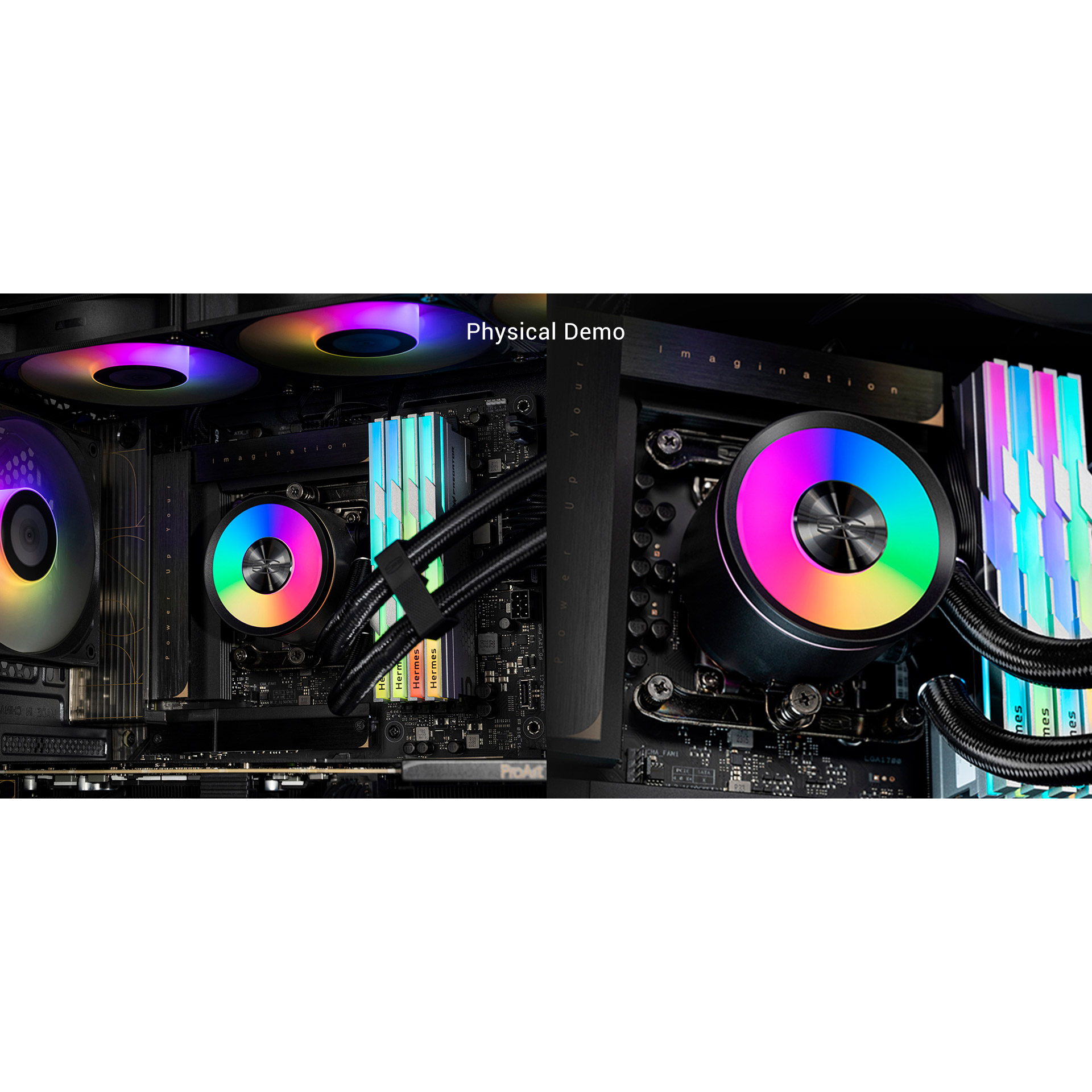 Система водяного охлаждения PCCOOLER DA360 Pro ARGB Black (DA360PRO-BKAWXX -GL)