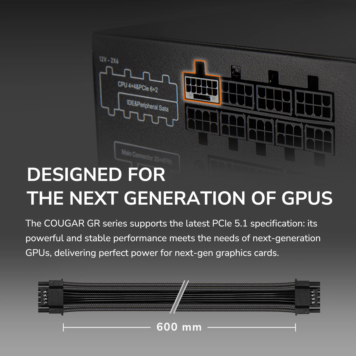 Блок живлення 750W COUGAR GR 750 (31GR075001P01)