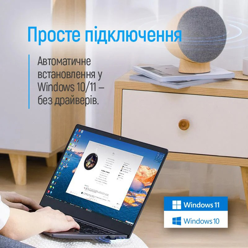 Wi-Fi адаптер COLORWAY USB Wi-Fi Dual Band Adapter (CW-AD-W2)