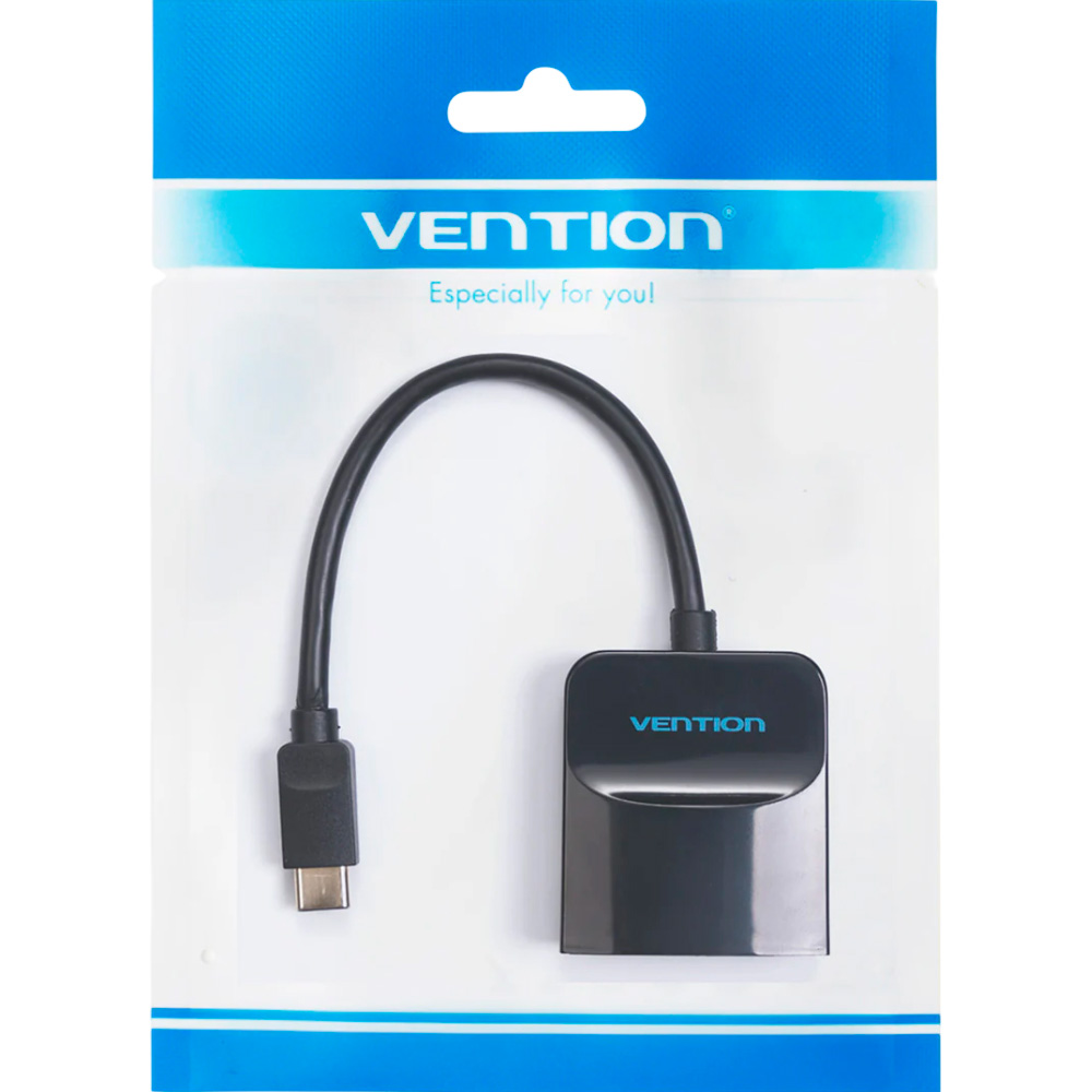 Адаптер VENTION USB Type-C - HDMI USB-C to HDMI Black (TDCBB)