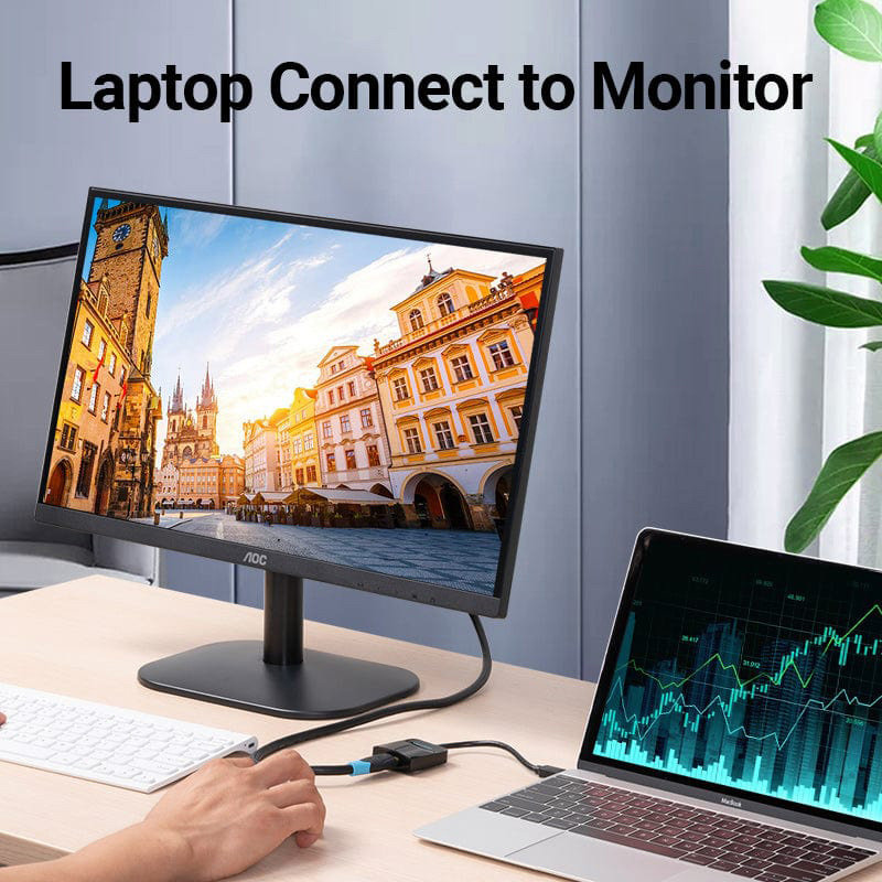 Адаптер VENTION USB Type-C - HDMI USB-C to HDMI Black (TDCBB)