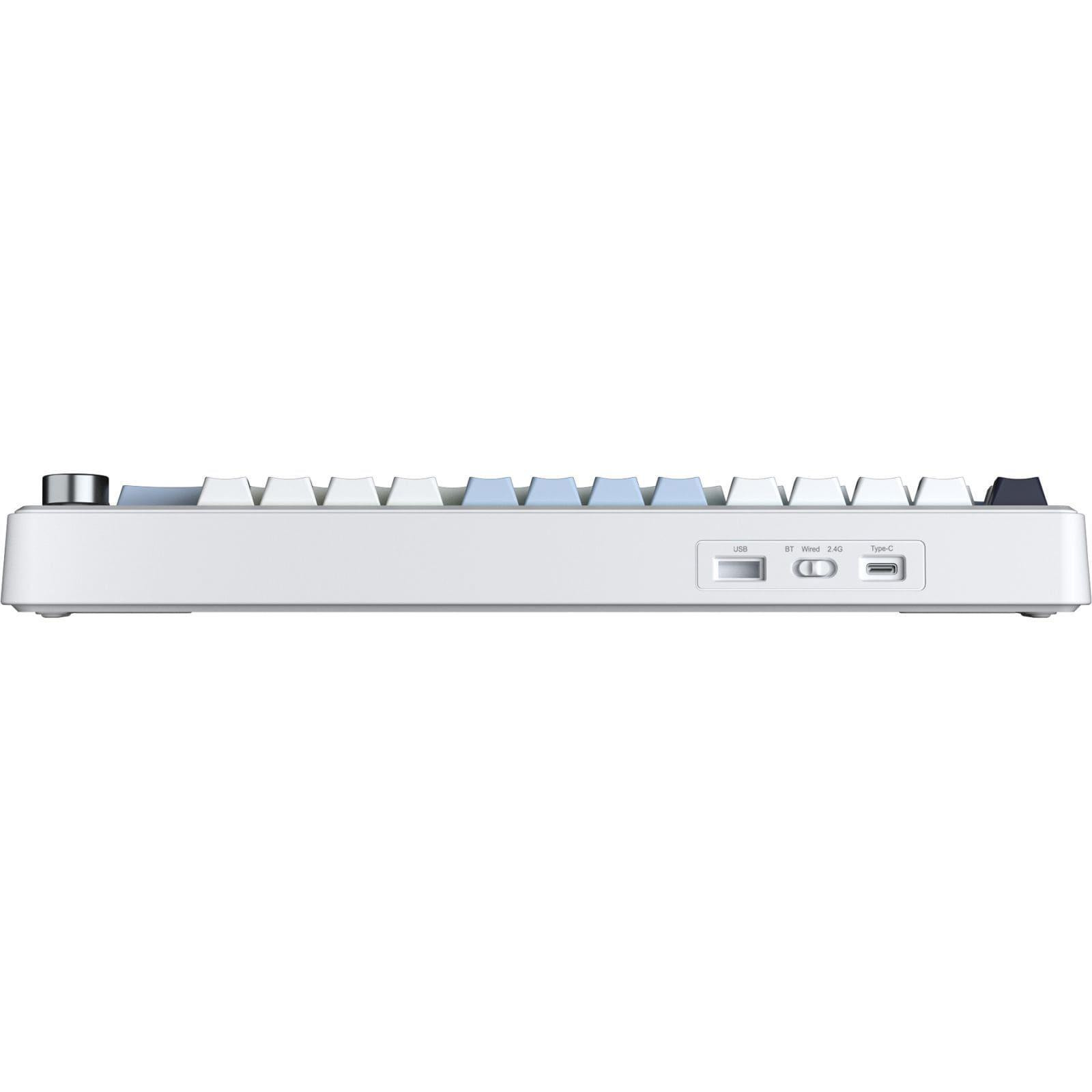 Клавіатура бездротова AULA F75 Max Leobog Reaper Switch White (6978080501158)
