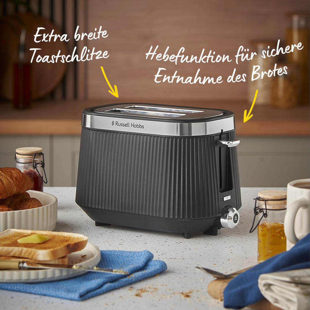 Тостер RUSSELL HOBBS Bront 2S Black (26760-56)