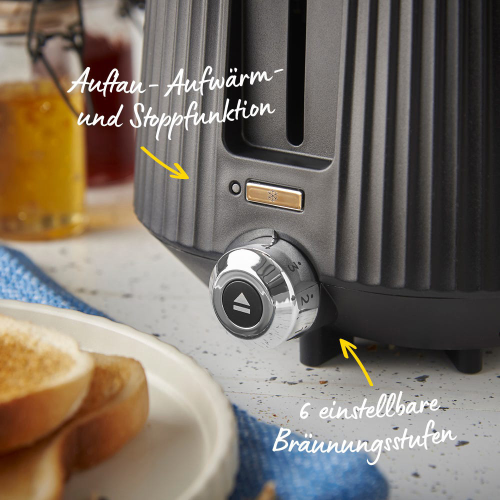 Тостер RUSSELL HOBBS Bront 2S Black (26760-56)