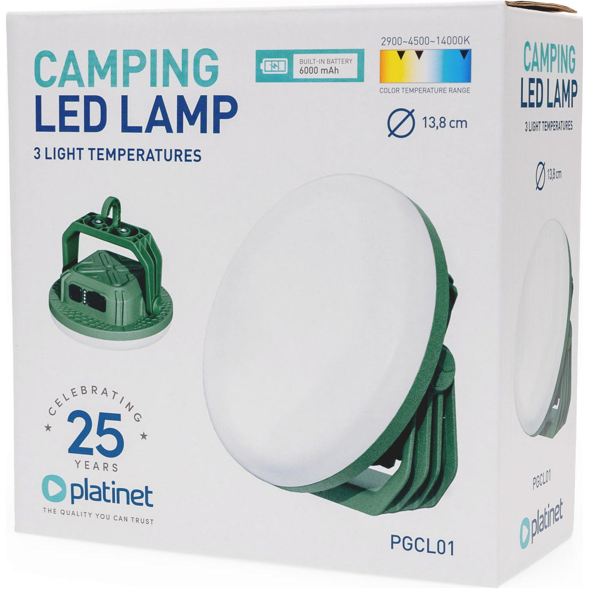 Фонарь кемпинговый PLATINET LED Camping Lamp PGCL01