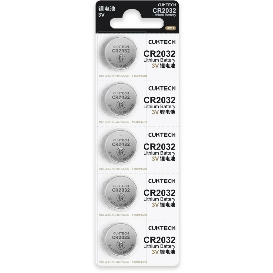 Батарейка CUKTECH Lithium CR2032 5шт/уп
