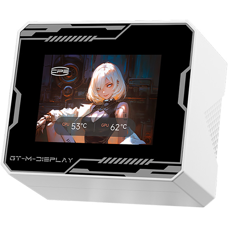 Система водяного охолодження PCCOOLER GT360M ARGB Display White (GT360M-WHAWXX-GL)