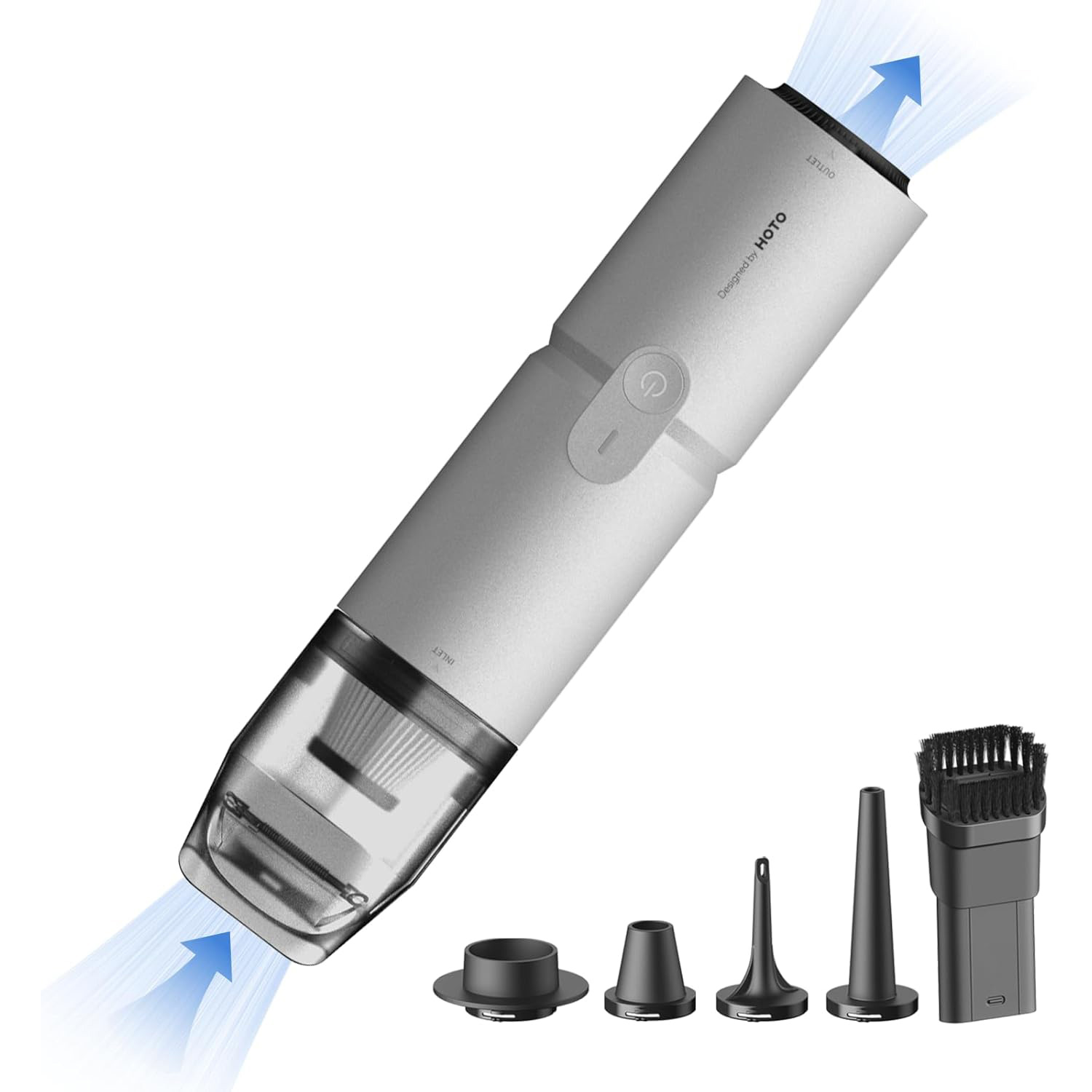 Турбовентилятор-пилосос портативний HOTO Cordless Air Duster & Vacuum (QWCXA001)