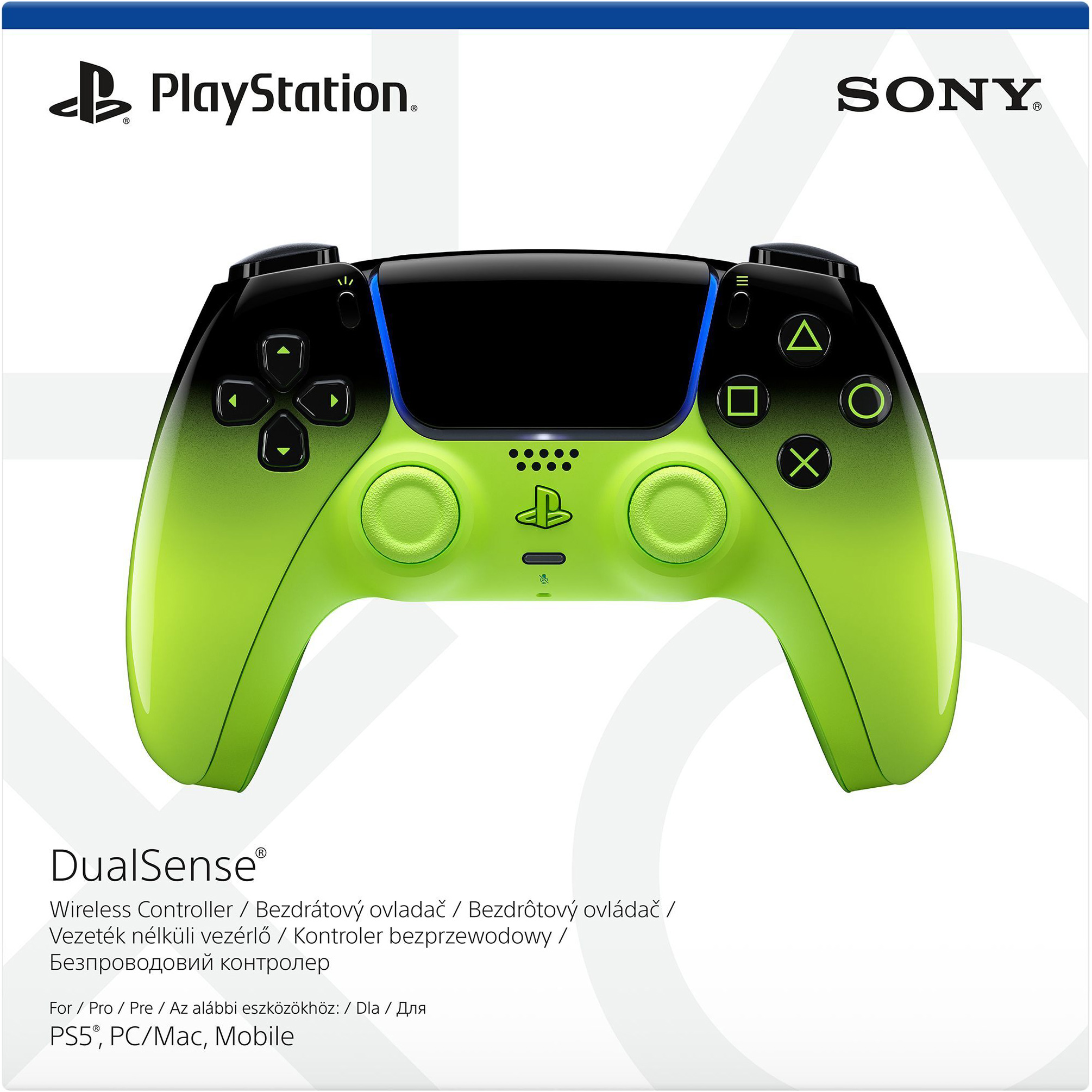 Геймпад SONY DualSense PS5 Hyperpop Remix Green (1000048532)
