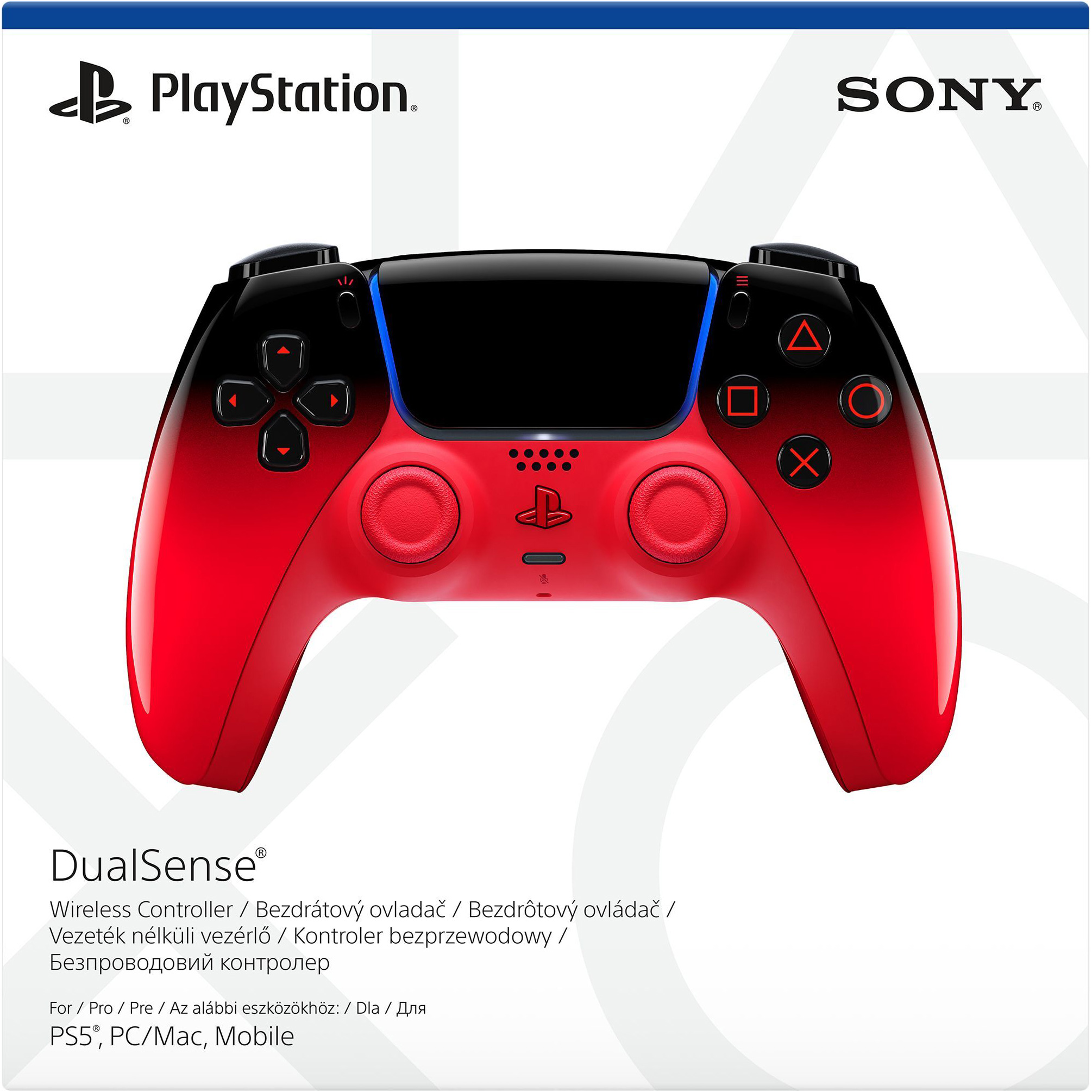 Геймпад SONY DualSense PS5 Hyperpop Techno Red (1000048516)