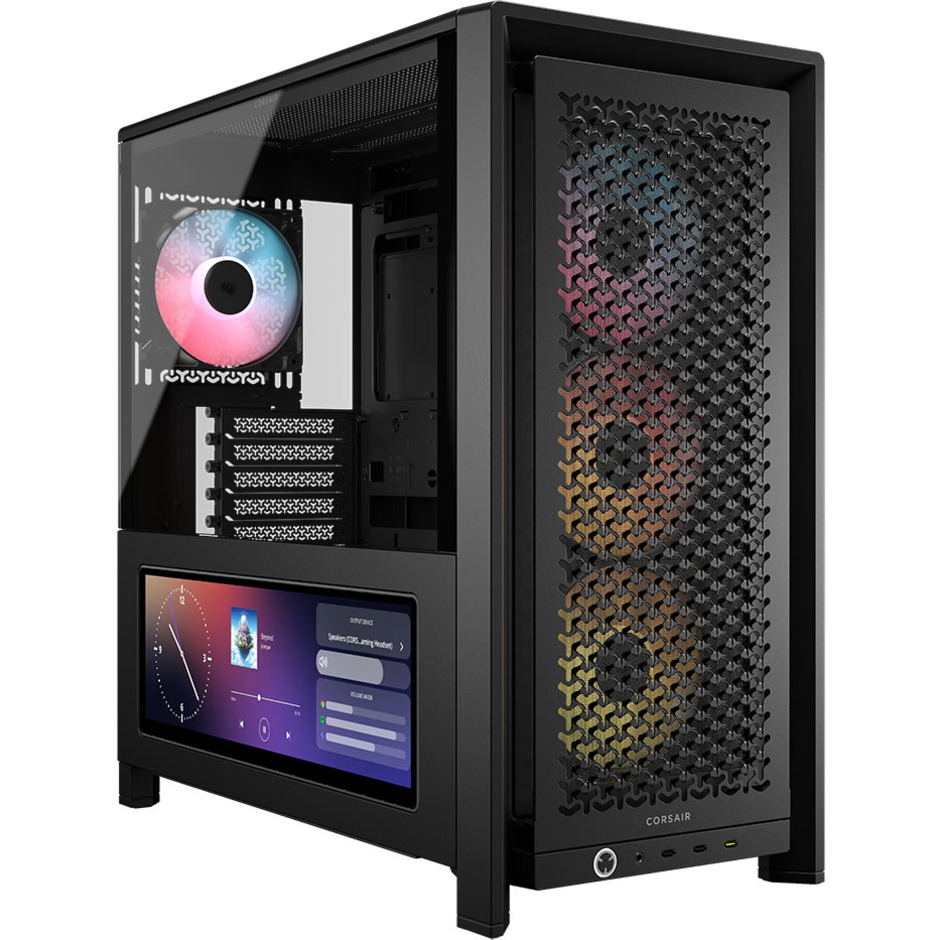 Корпус CORSAIR Frame 4000D LCD RS ARGB Black (CC-9011326-WW)