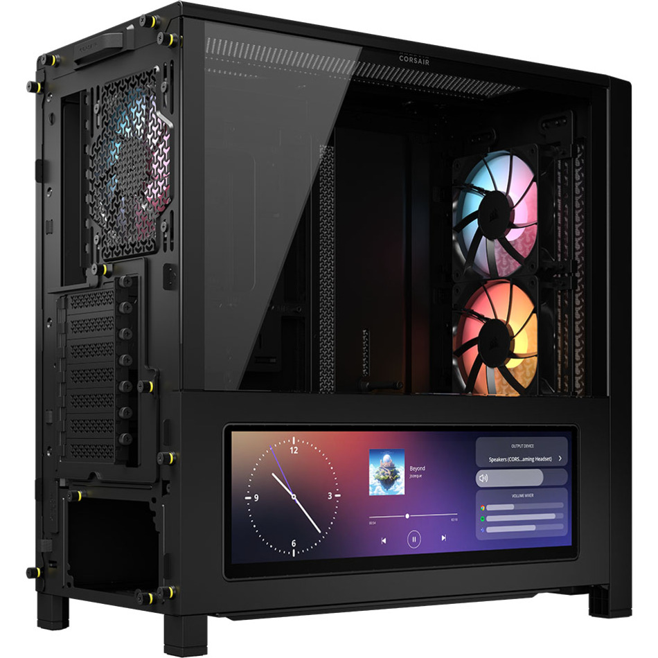 Корпус CORSAIR Frame 4000D LCD RS ARGB Black (CC-9011326-WW)