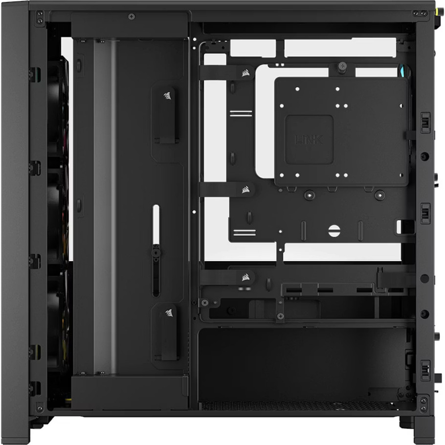 Корпус CORSAIR Frame 4000D LCD RS ARGB Black (CC-9011326-WW)