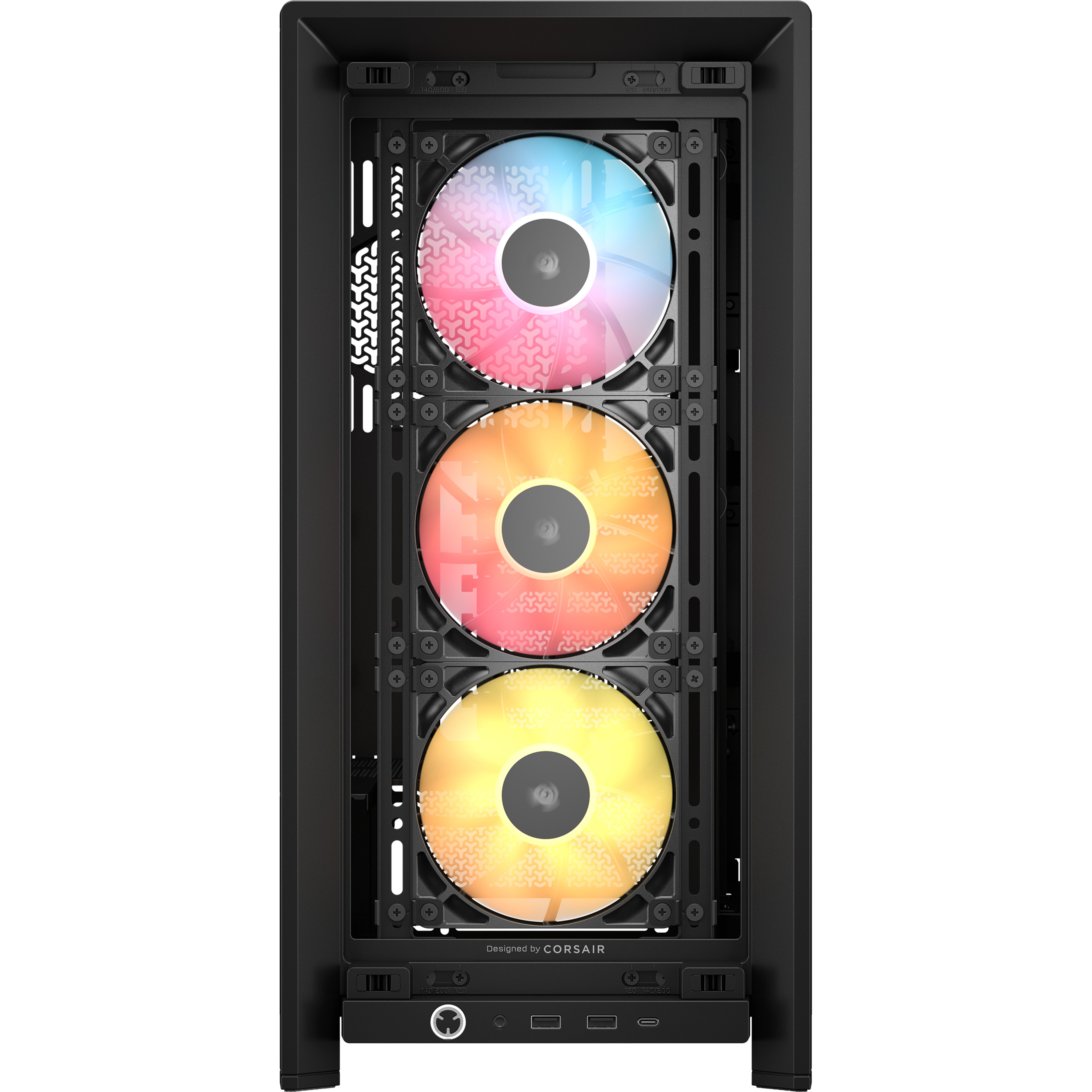 Корпус CORSAIR Frame 4000D RS ARGB Black (CC-9011296-WW)