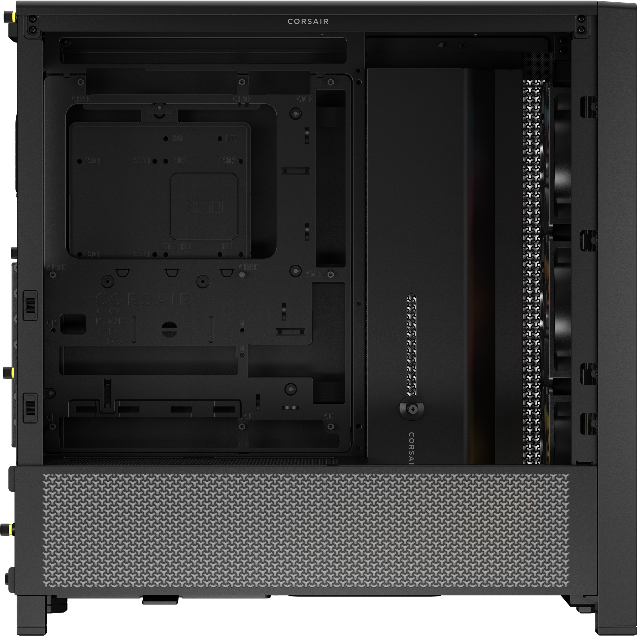 Корпус CORSAIR Frame 4000D RS ARGB Black (CC-9011296-WW)