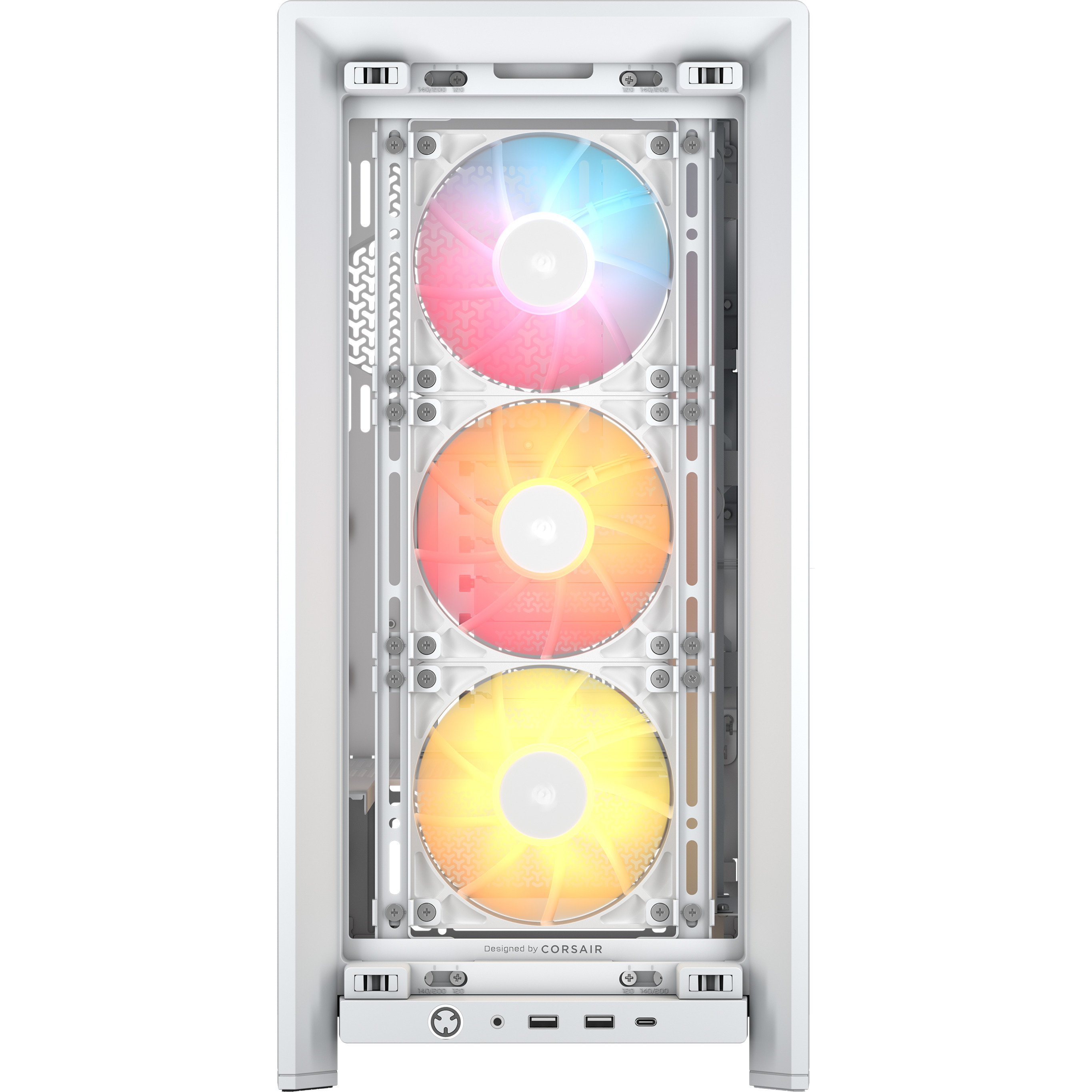 Корпус CORSAIR Frame 4000D RS ARGB White (CC-9011297-WW)