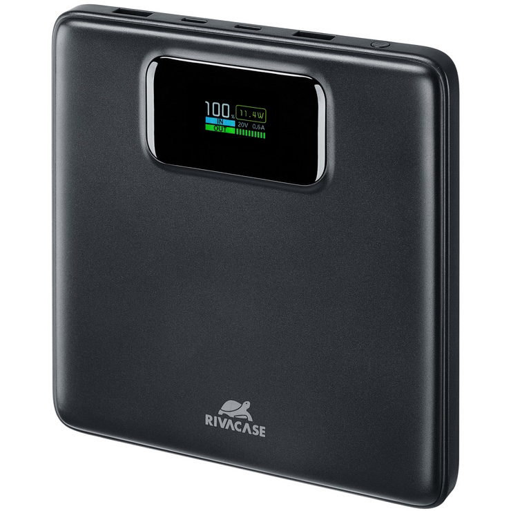 Повербанк RIVACASE Rivapower VA1090 QC/PD 100W 20000mAh Black