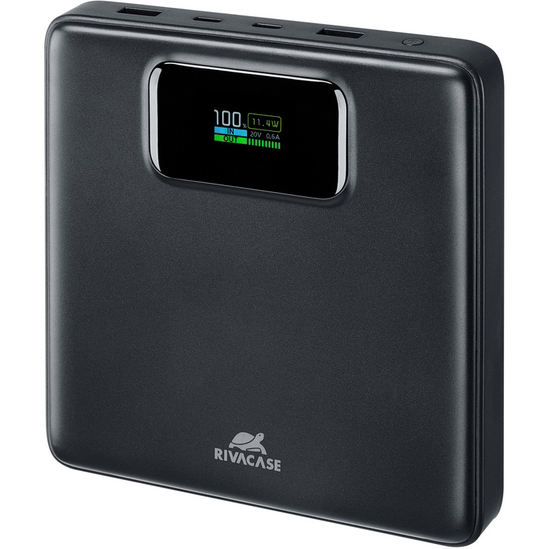Повербанк RIVACASE Rivapower VA1091 QC/PD 100W 25800mAh Black