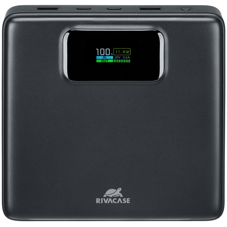 Повербанк RIVACASE Rivapower VA1091 QC/PD 100W 25800mAh Black