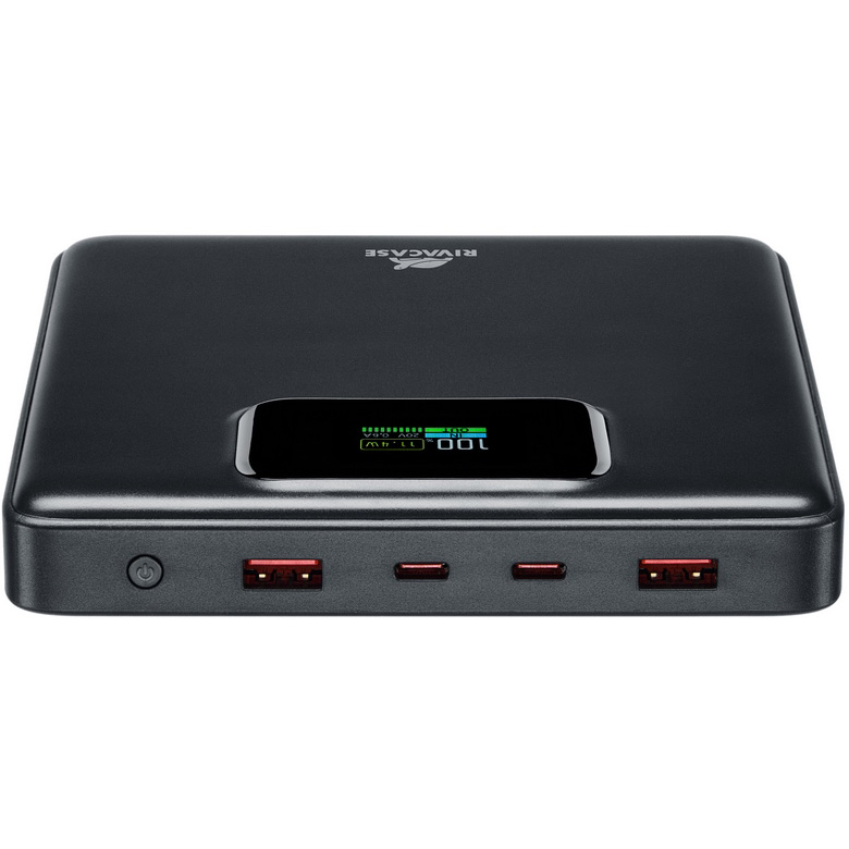 Повербанк RIVACASE Rivapower VA1091 QC/PD 100W 25800mAh Black