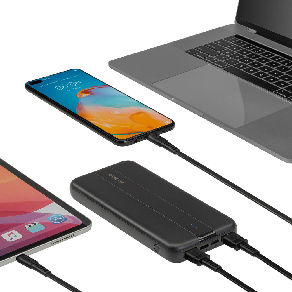 Повербанк RIVACASE Rivapower VA2041 10W 10000mAh Black