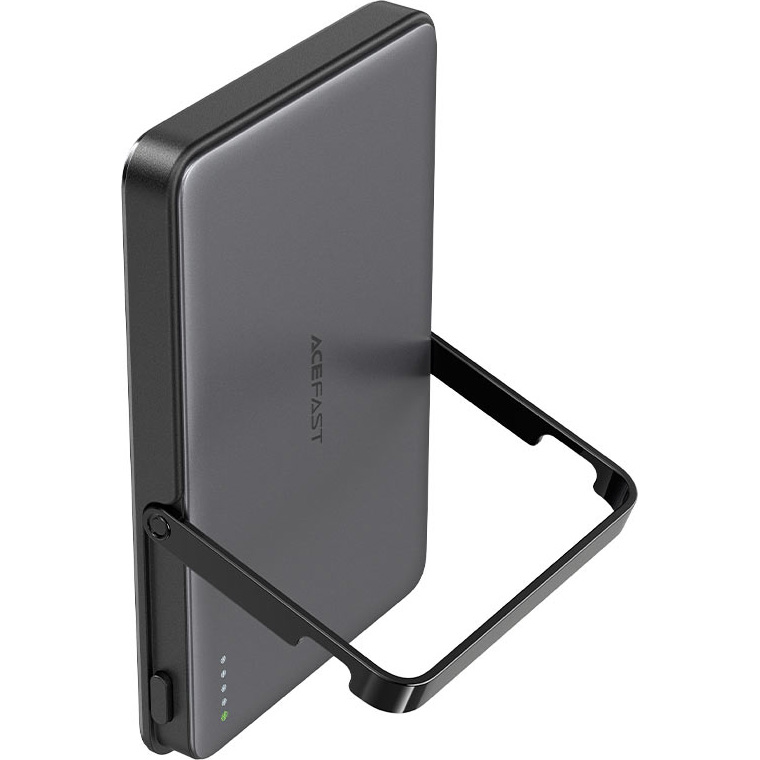 Повербанк з бездротовою зарядкою ACEFAST M16 Magnetic Fast Wireless Charge Power Bank PD18W 5000mAh Black