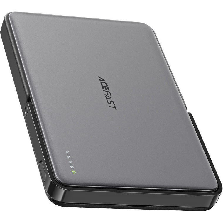 Повербанк з бездротовою зарядкою ACEFAST M16 Magnetic Fast Wireless Charge Power Bank PD18W 5000mAh Black