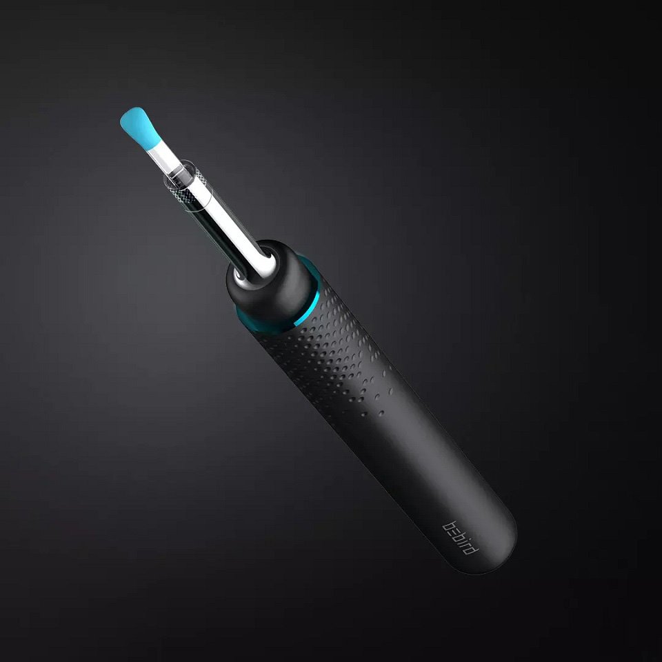 Прилад для видалення вушної сірки (отоскоп) Xiaomi BEBIRD M9 Pro Black