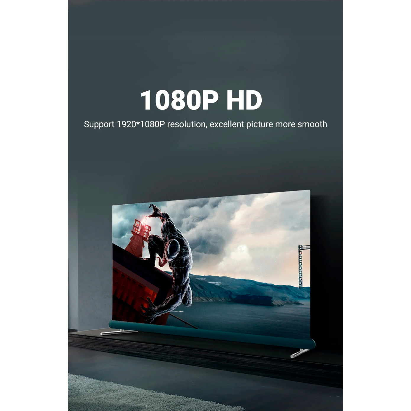 Кабель VENTION VGA 20м Black (DAEBQ)