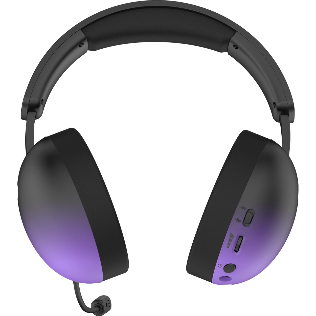 Наушники геймерские HATOR Hellyberry HH30 Pro Wireless Black/Violet