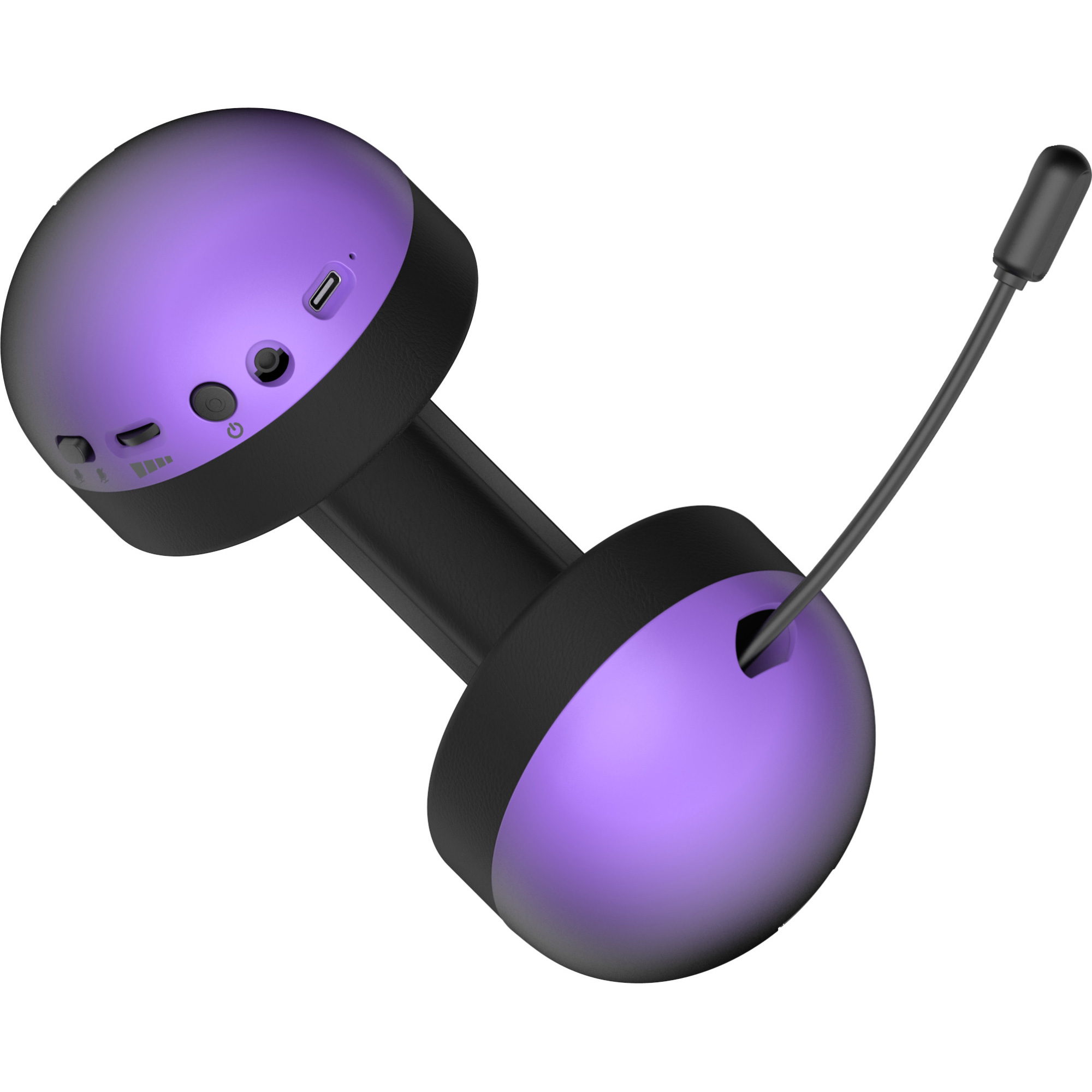 Наушники геймерские HATOR Hellyberry HH30 Pro Wireless Black/Violet