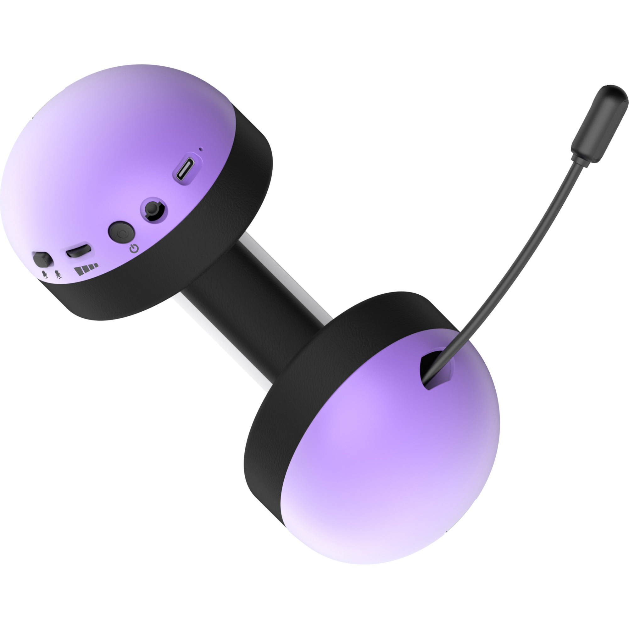 Наушники геймерские HATOR Hellyberry HH30 Pro Wireless White/Violet