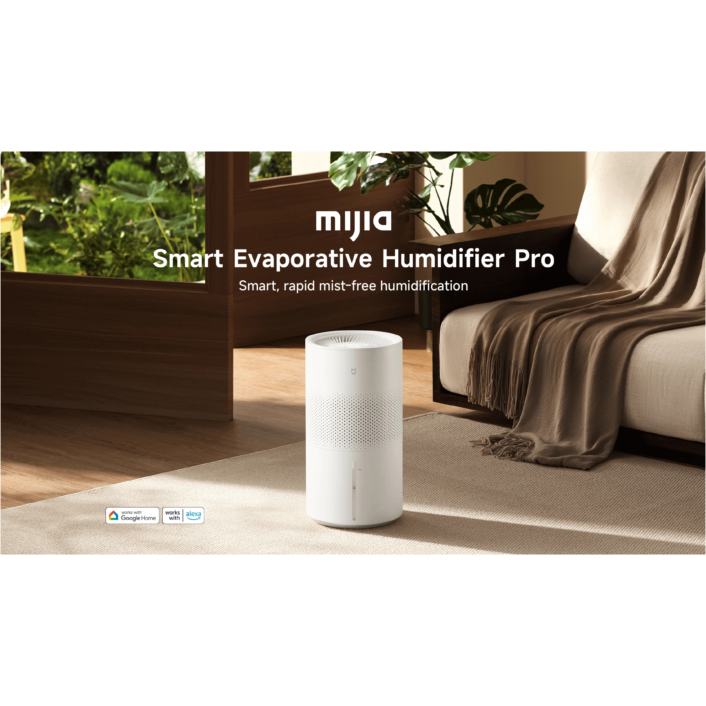 Увлажнитель воздуха XIAOMI Mijia Smart Evaporative Humidifier Pro (BHR082TEU)