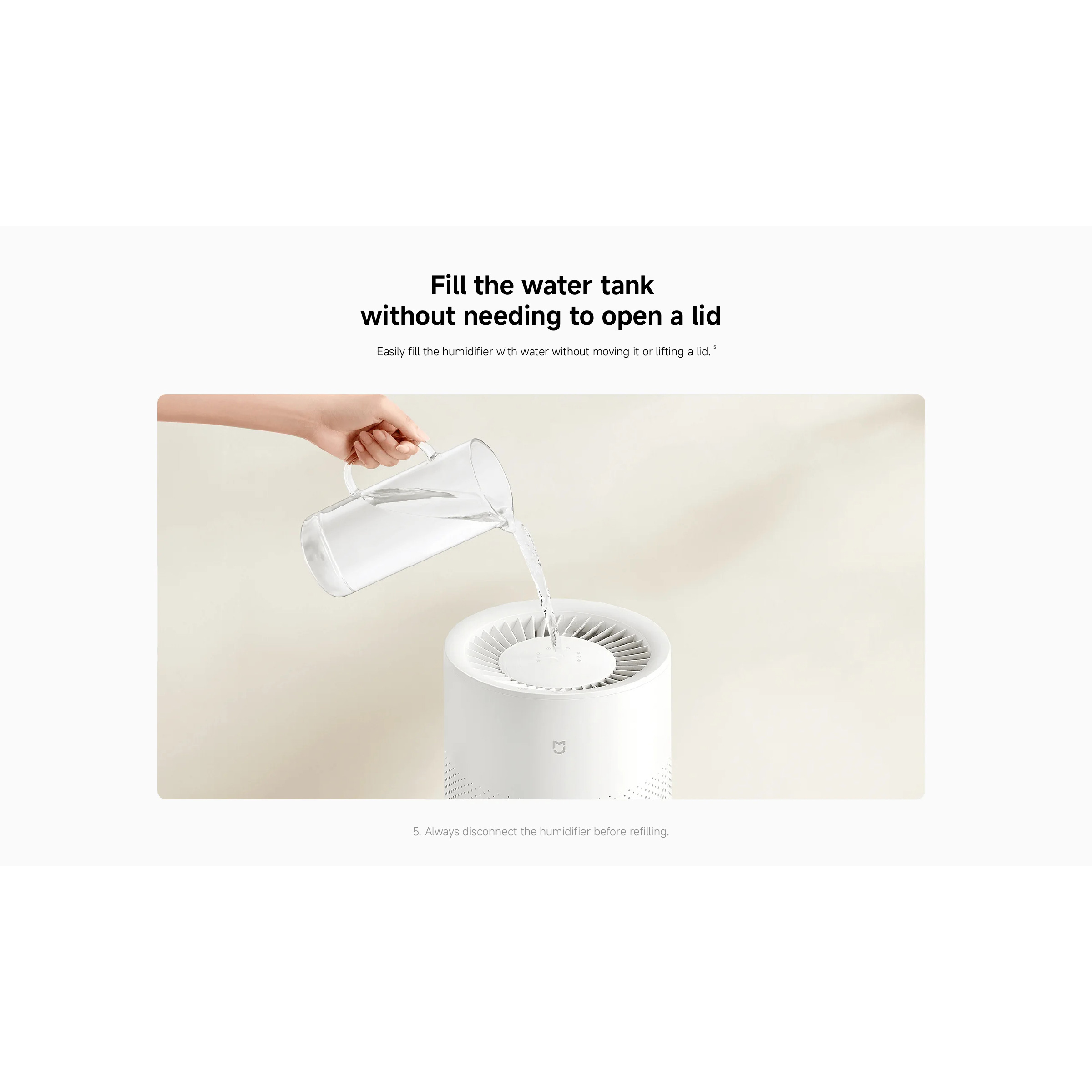 Увлажнитель воздуха XIAOMI Mijia Smart Evaporative Humidifier Pro (BHR082TEU)
